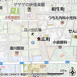 鳥取県境港市末広町118周辺の地図