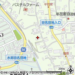 神奈川県相模原市中央区田名5535周辺の地図