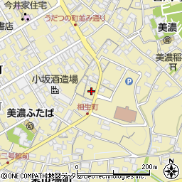 岐阜県美濃市常盤町2460周辺の地図