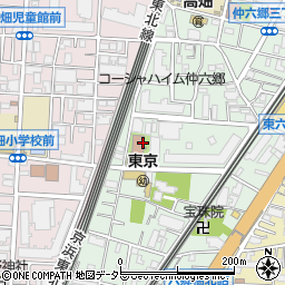 東京都大田区仲六郷4丁目2周辺の地図