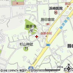 神奈川県横浜市都筑区勝田町1242-3周辺の地図