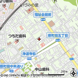パーキング３６５原町田１駐車場周辺の地図