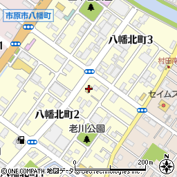 セブンイレブン市原村田川店周辺の地図