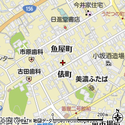 岐阜県美濃市2174周辺の地図