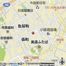 岐阜県美濃市相生町2214周辺の地図