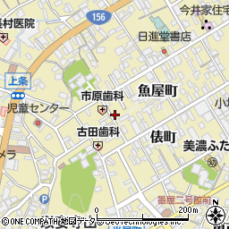 岐阜県美濃市2006周辺の地図