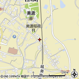 岐阜県美濃市3060周辺の地図