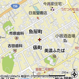 岐阜県美濃市2181周辺の地図