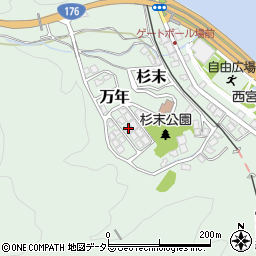 京都府宮津市万年1083周辺の地図