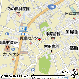 岐阜県美濃市69-6周辺の地図