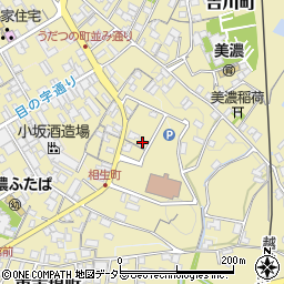 岐阜県美濃市常盤町2429周辺の地図