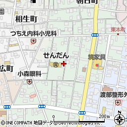 鳥取県境港市東本町71周辺の地図