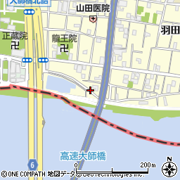 東京都大田区羽田2丁目32周辺の地図