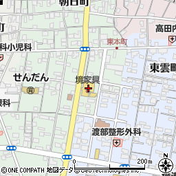 鳥取県境港市東本町18周辺の地図