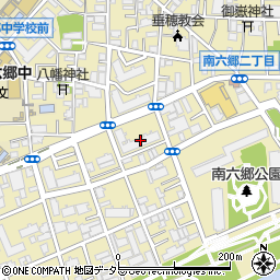 東京都大田区南六郷2丁目31周辺の地図