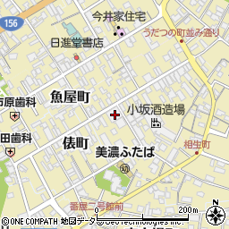 岐阜県美濃市2225周辺の地図