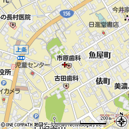 岐阜県美濃市2028周辺の地図