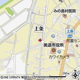 岐阜県美濃市1231周辺の地図