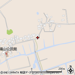 鳥取県鳥取市福部町湯山111周辺の地図