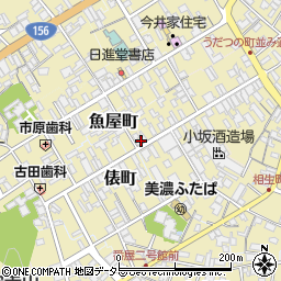 岐阜県美濃市2209周辺の地図