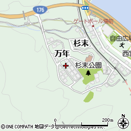 京都府宮津市万年1081周辺の地図