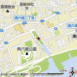東京都大田区南六郷2丁目34周辺の地図