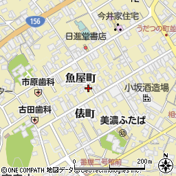岐阜県美濃市2185周辺の地図