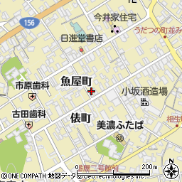 岐阜県美濃市2200周辺の地図