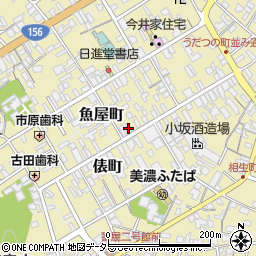 岐阜県美濃市相生町2210周辺の地図