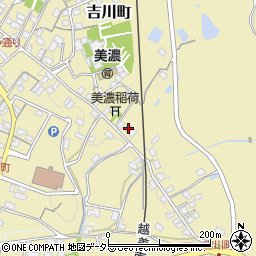 岐阜県美濃市3058周辺の地図