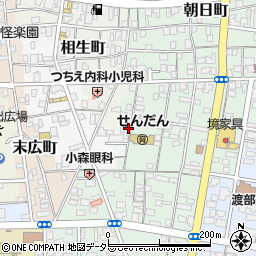 鳥取県境港市東本町92周辺の地図