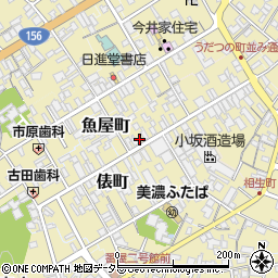 岐阜県美濃市2213周辺の地図