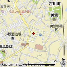 岐阜県美濃市常盤町2429-5周辺の地図