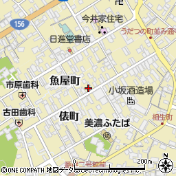 岐阜県美濃市相生町2218周辺の地図