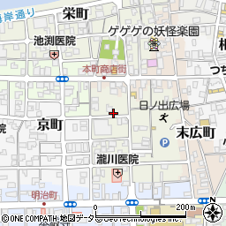 鳥取県境港市日ノ出町28周辺の地図