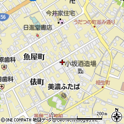 岐阜県美濃市相生町2248周辺の地図