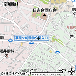 宮澤塗装店周辺の地図