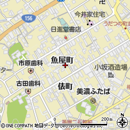 岐阜県美濃市2188周辺の地図