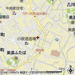 岐阜県美濃市2447周辺の地図