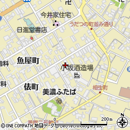 岐阜県美濃市2260周辺の地図