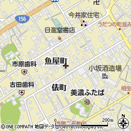 岐阜県美濃市2199周辺の地図