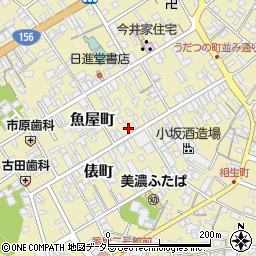 岐阜県美濃市相生町2221周辺の地図
