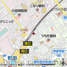 有限会社坂本美術工芸　町田店周辺の地図