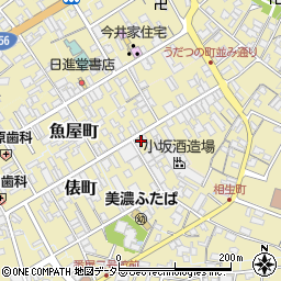 岐阜県美濃市2249周辺の地図