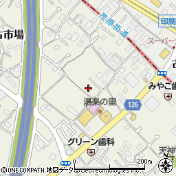 千葉県市原市古市場周辺の地図