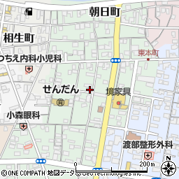 鳥取県境港市東本町58周辺の地図