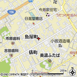 岐阜県美濃市2211周辺の地図