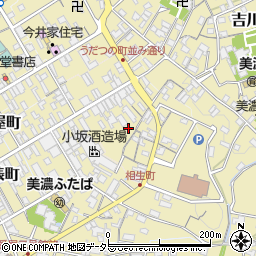 岐阜県美濃市2448周辺の地図
