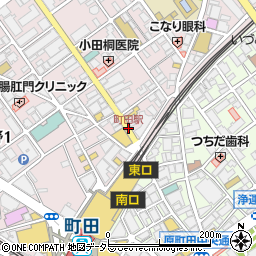 町田駅周辺の地図