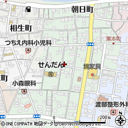 鳥取県境港市東本町57周辺の地図